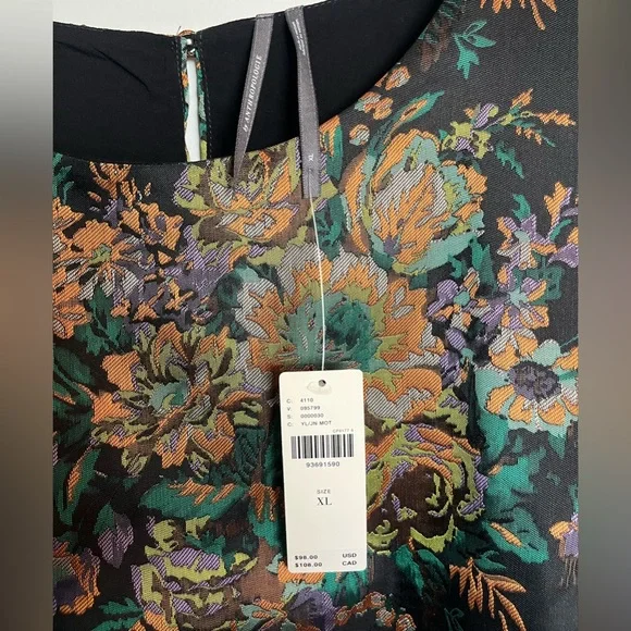 Anthropologie Jacquard Shell Top - Picture 6 of 8